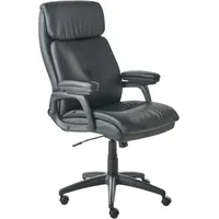 Beliani Chefsessel Schwarz