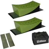 Trutzholm 2 x Ausgleichsrampe mit Unterlegmatte 13,5 T 32x15x11