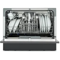 Klarstein Mini-Geschirrspüler für 6 Geschirrspüler 1380W 6 Maßgedecke Tasten-Armatur