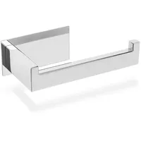 ECENCE Toilettenpapierhalter ohne Bohren selbstklebend Edelstahl 304 in Chrom