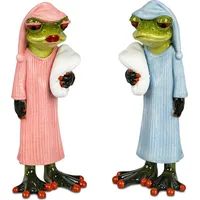 Formano 2er Set Frosch Figuren lustige Schlafmütze - 17