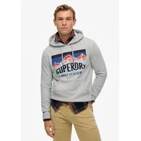 Superdry Mountain Relaxed Hoodie Grau XL