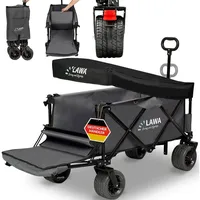Lawa living and lifestyle Bollerwagen Dach 100kg Tragkraft mit