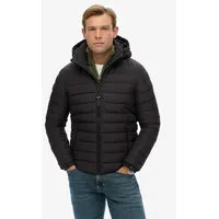 Superdry Fuji Steppjacke - Black - S