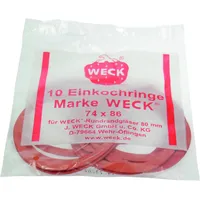 Weck Einkochringe 74 x 86