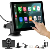 Vevor Autoradio CarPlay Touchscreen 228,6mm Apple Android Front-/Rückkamera