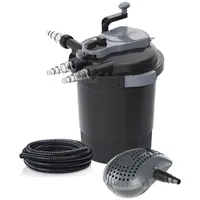 HEISSNER Druckfilter Set FPU20000-00 inkl. 24 Watt Uv-c Teichkärer