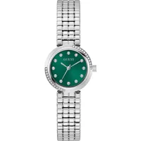 GUESS Damen Uhr Armbanduhr CLARA GW0930L1 Edelstahl silber