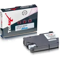Tomax premium ersetzt Brother LC-3213C Tintenpatrone Cyan