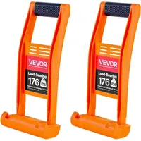 Vevor Plattenträger mit Tragegriff, 2er-Pack Trockenbauträger aus ABS-Kunststoff mit