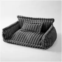 Noviclass-shop Hundesofa | Katzensofa 'Chaffar' | Kohle M (80cm))