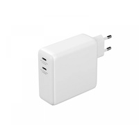 Deltaco USB-C wall charger, built-in power bank, and GaN