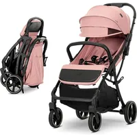 Lorelli Kinderwagen Buggy Minori faltbar PU-Räder Getränkehalter Fußabdeckung rosa