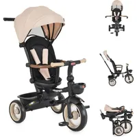 Byox Dreirad Jasper EVA-Reifen klappbar, Sitz drehbar, Hinterradbremse, Körbe