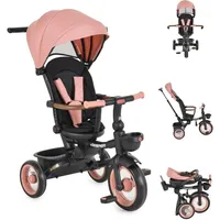 Byox Dreirad Jasper EVA-Reifen klappbar, Sitz drehbar, Hinterradbremse, Körbe