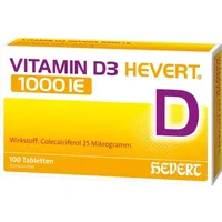 Hevert-Arzneimittel Vitamin D3 Hevert 1000 I.E. Tabletten