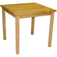 Mojawo Premium Teak Tisch Gartentisch Esstisch 74 x 72cm