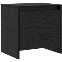 VidaXL Nachttisch Schwarze Eiche 45 x 34 x 44.5