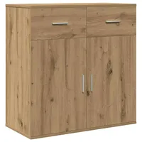 VidaXL Sideboard Eiche 79 x 80 x 38 cm