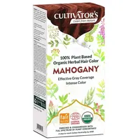 Cultivators Organic Pflanzenhaarfarbe Mahagoni 100 g