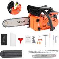 Vevor 25cc Benzin-Kettensäge Motorsäge 1,02PS 305mm 12000U/min Holzschneiden