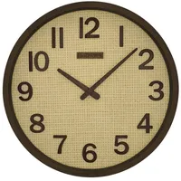 Holzwerk Germany Holzwerk Funkwanduhr 30 cm BOHO braun