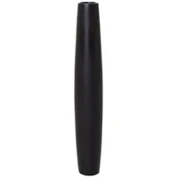 Vivanno Bodenvase Standvase f. Deko-Zweige Fiberglas Schwarz Matt ISONDRA