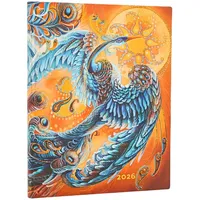 Paperblanks 12-Monatskalender. 2026 Himmelsvogel Ultra Vertikal