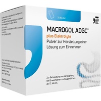 Zentiva Pharma GmbH MACROGOL ADGC plus Elektrolyte