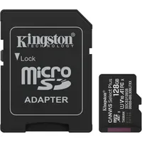 Kingston Canvas Select Plus microSD 128GB microSDXC Speicherkarte schwarz,