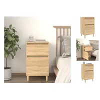VidaXL Nachttisch Sonoma-Eiche 40x35x70 cm