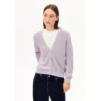 ARMEDANGELS | Strickjacke aus Bio-Baumwolle - lila