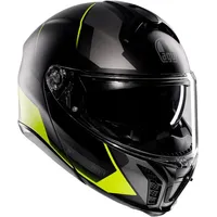 AGV Tourmodular Perception Schwarz/Grau/Neon-Gelb L