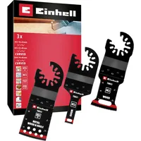 Einhell 708103 Multit.-Set Holz/Metal 3tlg SB HCS, BiM Multifunktionswerkzeug-Zubehör-Set