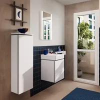 Hansgrohe Xilesa E Hängeschrank, 1 Tür, 54281700,