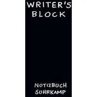 Suhrkamp Notizbuch »Writer's Block«: