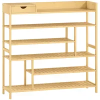 Homcom Schuhregal 101 x 100 x 30 cm mit