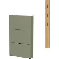 Germania GW-Ameca Garderoben-Set 101x22x200 grün