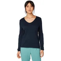 Tom Tailor TOM TAILOR, Damen, Basic Strickpullover mit V-Ausschnitt,
