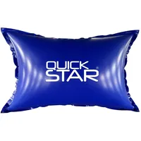 Quick Star Poolkissen Eckig 200x400 cm Blau 4 Seile