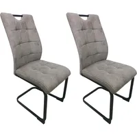 Hti-Living Schwingstuhl Mateo Beige 2er-Set