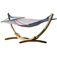 ALEOS. 320cm Hängemattengestell Blanca-Caleta Hängematte mit Gestell aus Holz
