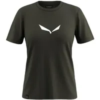 Salewa Solidlogo Dri-release® Kurzarm-t-shirt - Dark Olive - 2XL