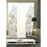 HOME WOHNIDEEN "PADUA", weiß, B:60cm H:245cm, Polyester, Gardinen, HxB: