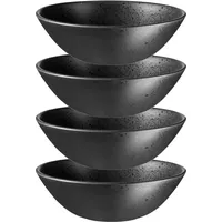 Mäser Schüssel-Set, Steinzeug Essential Schwarz