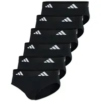 Adidas Slip schwarz S 6er Pack