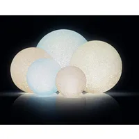Mojawo Dekokugel ø Ø18cm aus Kunststoff Bruchglas-Optik-MYW53074
