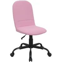ByLIVING Bürostuhl Trolly Drehstuhl/Kinderstuhl/Metall schwarz pulverbeschichtet/Bezug Webstoff/klappbar/Sicherheitsdoppelrollen/B 42, H