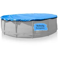 Höfer Chemie 200 g/m2 Winter Abdeckplane für rechteckige Pools