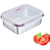 Westmark Lunch Box – Frischhaltedose Edelstahl 2250 ml